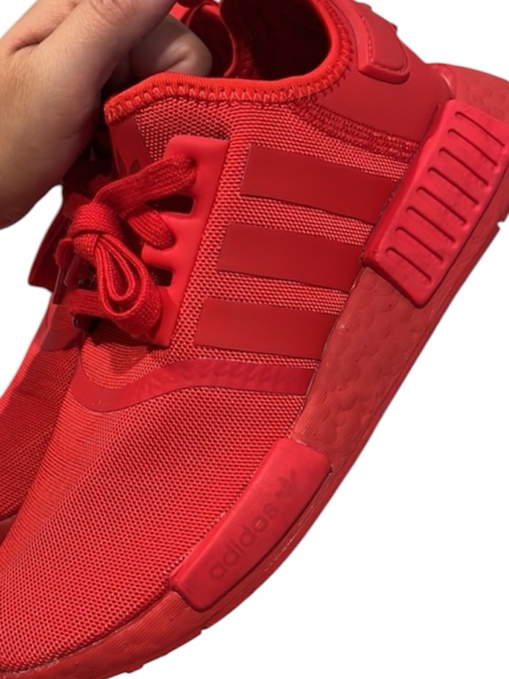 adidas Kids Red Sneakers - Picture 2 of 7